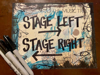THEATRE "Stage left, Stage right" - ART