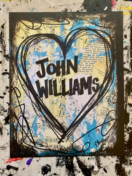 FANGIRL "Heart John Williams" - ART PRINT