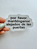 Disney Monorail Sticker