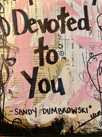 GREASE "Hopelessly devoted to you" - CANVAS