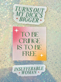 LIFE OF A SHOWGIRL- Encore Sticker BUNDLE