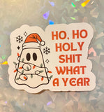 Christmas Ghost Sticker