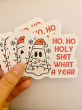 Christmas Ghost Sticker