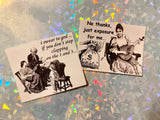 Vintage Music Humor Sticker Bundle Classical Musician Gift Vinyl Matte Instrument Case Decal Pack Band Teacher Appreciation Music Lover