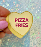 Pizza Fries Sticker