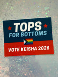 Tops for Keisha Lance Bottoms sticker