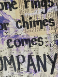 COMPANY- "Phone Rings, Door Chimes, in Come Company' ART