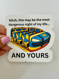 Spider man ride Sticker