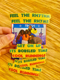 Cool Runnings vinyl sticker