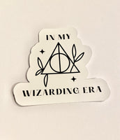 Wizarding Era vinyl sticker art Swift adult Potter kids magic Deathly Hallows decal gift laptop journal notebook cute present girl