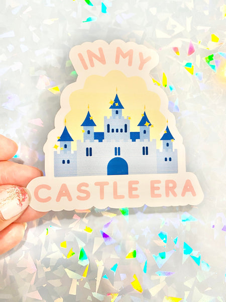 Disney Castle Era vinyl sticker