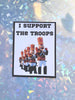 Support the Troops Sticker