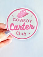 Beyonce vinyl sticker Cowboy Carter