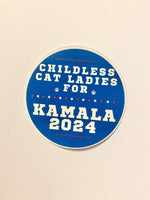 Multi pack Kamala Harris 7 stickers set