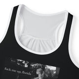 Swift shirt Florida song tortured poets department Women's Tank Top (AOP)