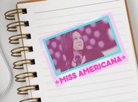 Kamala Harris Swift sticker Miss Americana