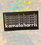 Kamala Harris vinyl sticker