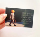 Dwight Schrute Halloween Spirit Sticker