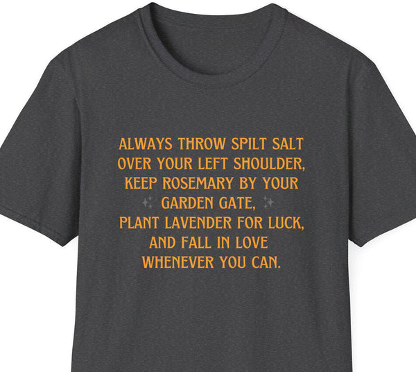 Practical Magic shirt Halloween movie Owens sisters quote witch magic quote spell bestie gift idea t-shirt tee apparel mens womens present