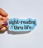 Sight Singing Thru Life Sticker