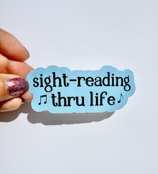 Sight Singing Thru Life Sticker