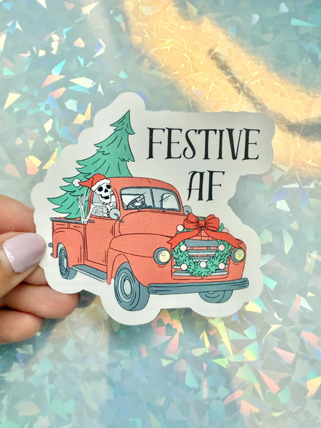Festive AF Skeleton