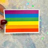 Rainbow Pride Flag Sticker