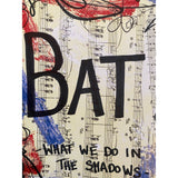WHAT WE DO IN THE SHADOWS "Bat!" - ART