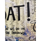 WHAT WE DO IN THE SHADOWS "Bat!" - ART