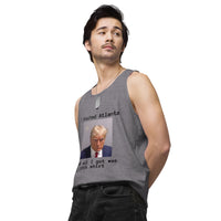 Atlanta mug shot Men’s premium tank top