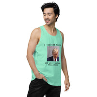 Atlanta mug shot Men’s premium tank top