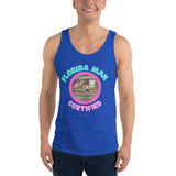 Florida man hurricane Unisex Tank Top