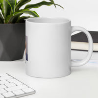 Atlanta mug shot Small font covfefe White glossy mug