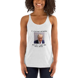 Atlanta mug shot Women's Racerback Tank