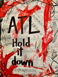 ATLANTA "ATL hold it down" - CANVAS