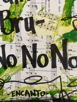 ENCANTO "We don't talk about Bruno no no" - ART