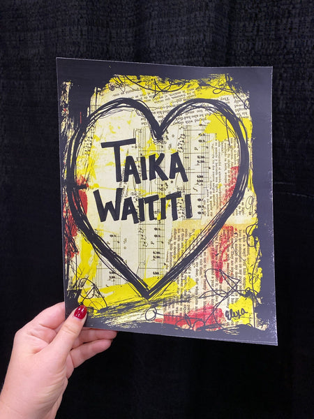 FANGIRL "I Love Taika Waititi" - CANVAS
