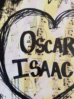 OSCAR ISAAC "Heart Oscar Isaac" - ART