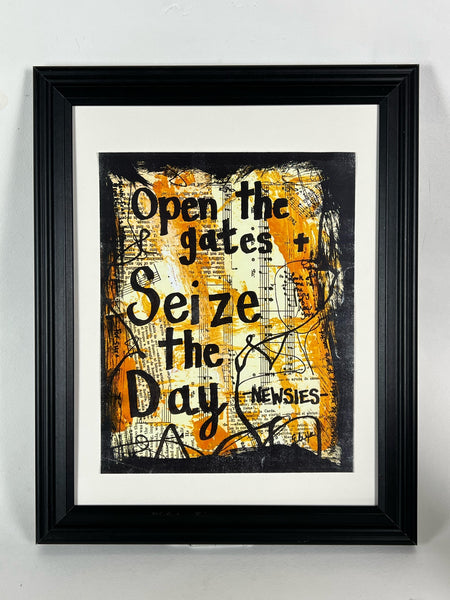 NEWSIES "Seize the Day" - ART PRINT