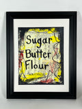 WAITRESS "Sugar Butter Flour" - ART PRINT