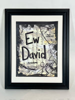SCHITT'S CREEK "Ew David" - ART