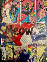 CATWOMAN "Meow" - CANVAS