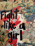 WONDER WOMAN "Fight like a girl" - Comic Book ART