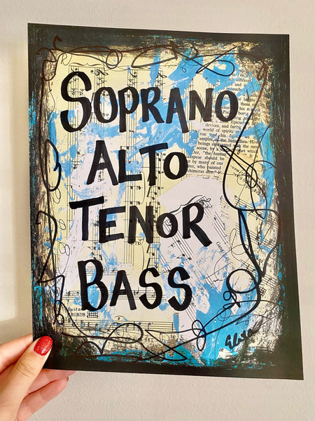 CHORUS "Soprano Alto Tenor Bass" - ART