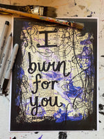 BRIDGERTON "I burn for you" - ART