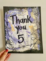 THEATRE "Thank you 5" - ART PRINT