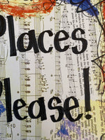 THEATRE "Places Please" - CANVAS