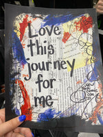 SCHITT'S CREEK "Love the journey for me" - ART