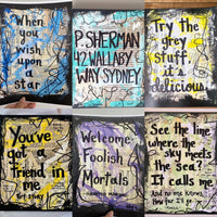 8x10 SALE CUSTOM CANVAS: Various Colors and Sizes