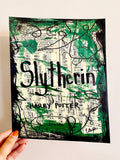 HARRY POTTER "Slytherin" - CANVAS